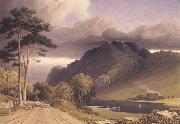 George Fennel Robson Loch Lubnaig,Perthshire (mk470 china oil painting reproduction